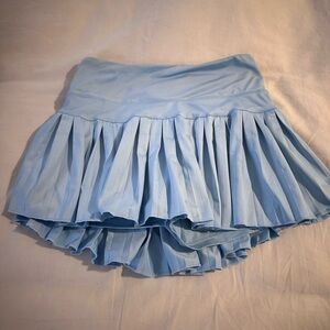 Blue goldhinge skirt. Size XS